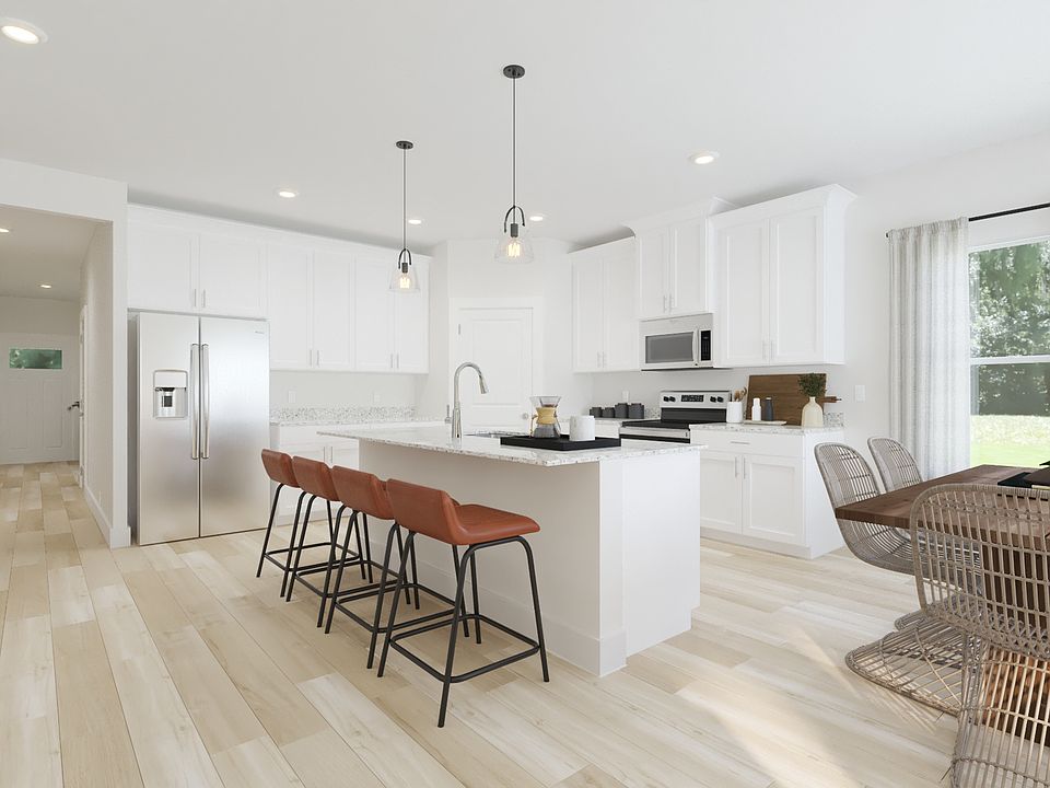 Skip takeout and prep dinner in the well-appointed kitchen.