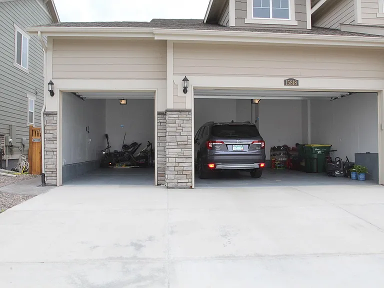 Three and a half garage