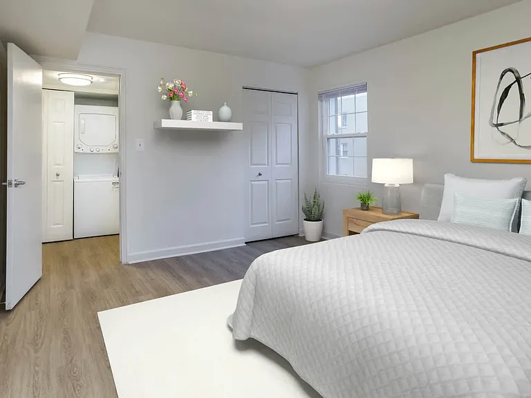 Bedroom with Hard Surface Flooring