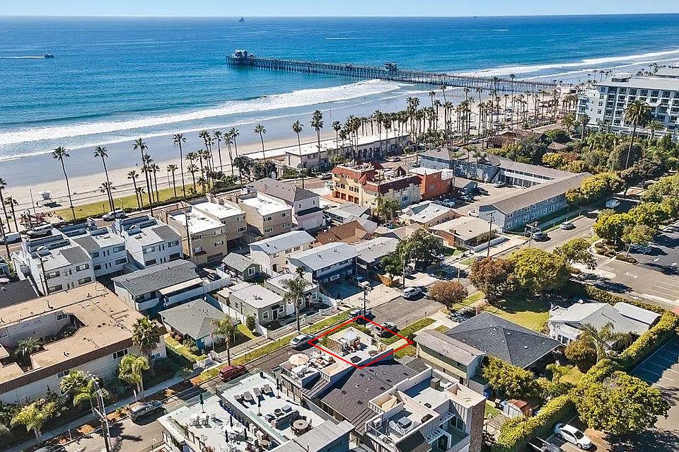 Location relative to the beach.