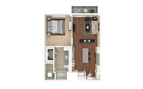 Floor plan A1 - Bliss
