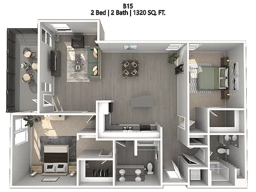 Floor plan B23
