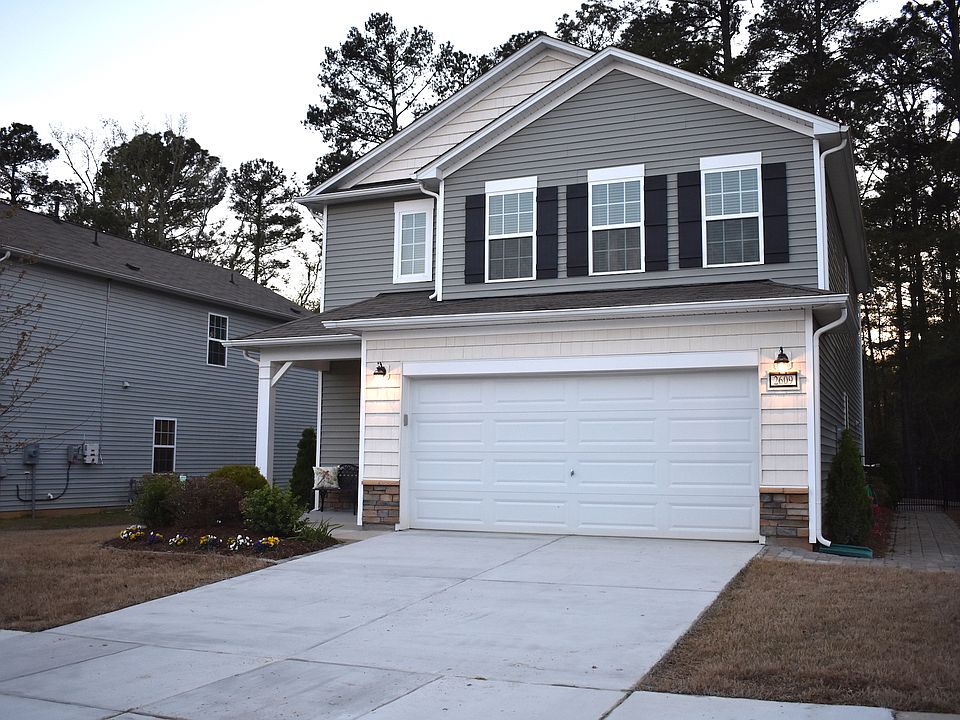 Front view, stone and vinyl