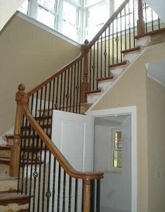 Dramatic Stairs with "Lighthouse" Windows