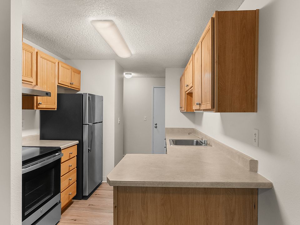 Modern kitchen with updated appliances and plenty of storage