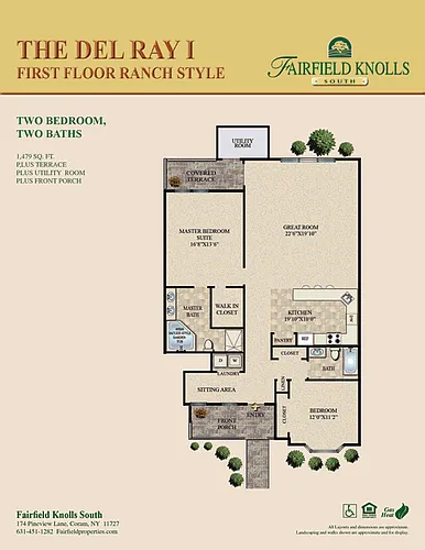 Floor plan The Del Ray I