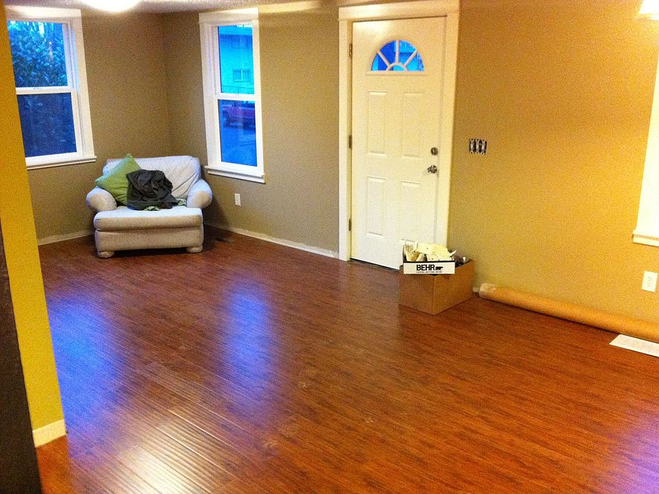 front room, lower level