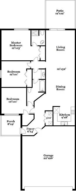 3 bed, 2.0 bath, 1311 sqft, $2,180 — Photo 2