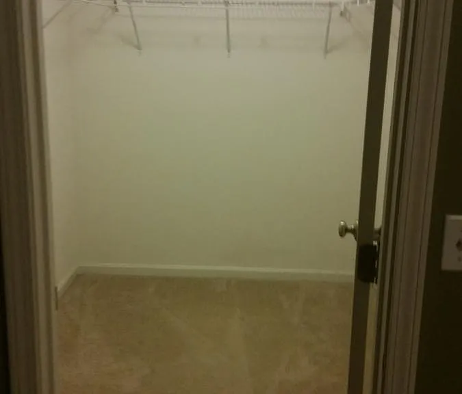 Walk in closet for Master bed room.