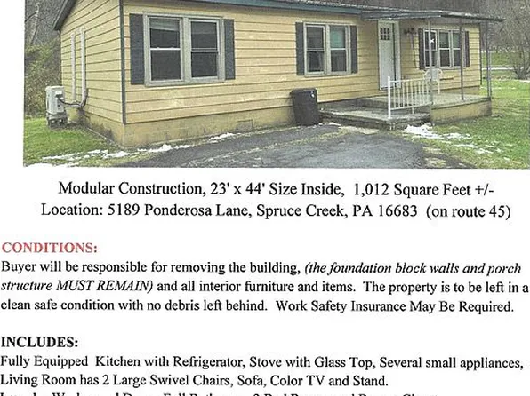 5198 Ponderosa Ln, Spruce Creek, PA 16683