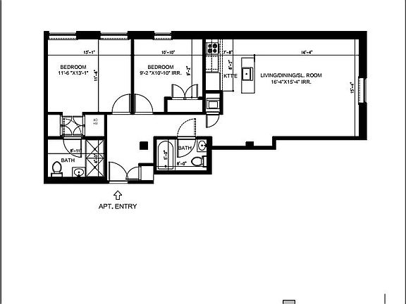 2nd image of 103 N 10th St APT 3C
