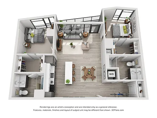 Floor plan B6N