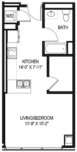 Floor plan Studio-08