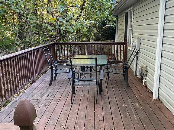 Deck backyard
