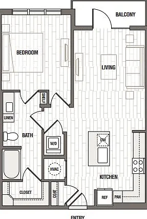 A3: 1bed 1bath A3: 1bed 1bath