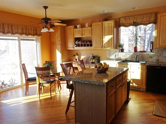 Kitchen with eating area