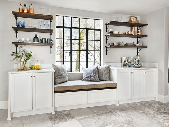 Window Seat off Kitchen
