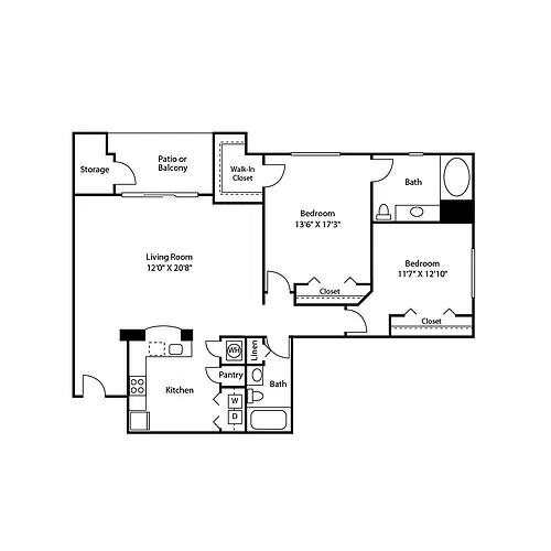 Floor plan B2