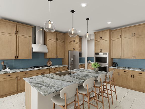 Mojave Plan 60-3 Kitchen Rendering