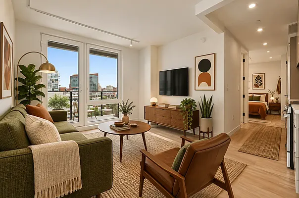 Living room, photo 1