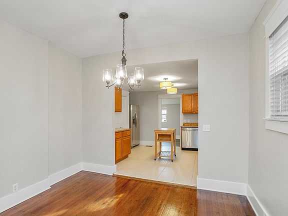 Dining room off living room