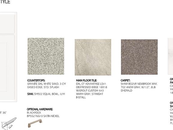 Design Vignette Wildflower Hs 374