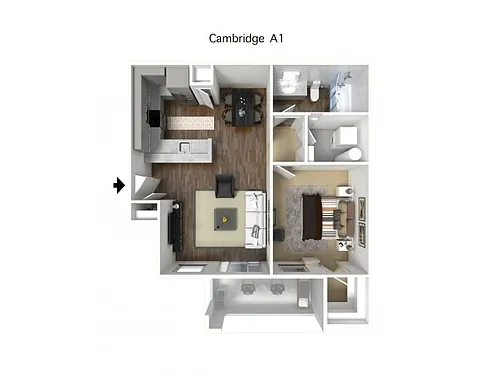 Floor plan Cambridge