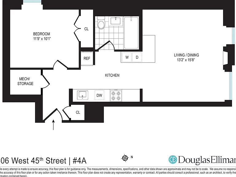 406 W 45th St #4A — Photo 2