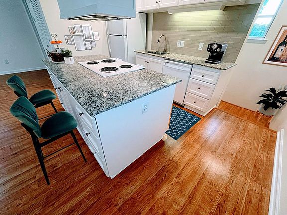 View of Spacious Gourmet Kitchen