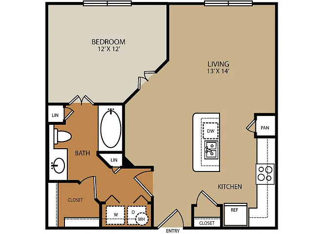 Floor plan Guadalupe