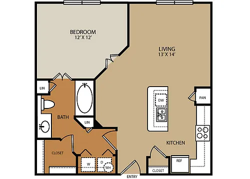 Floor plan Guadalupe