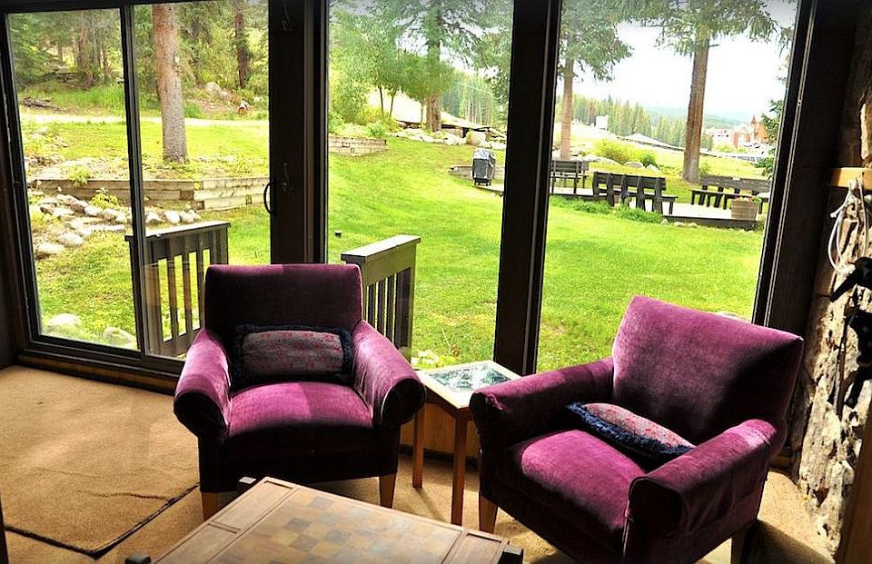 Great view straight out the enclosed verandah