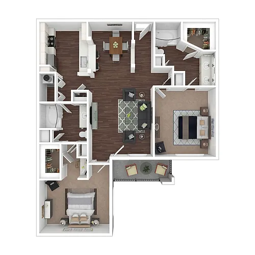 Floor plan B3