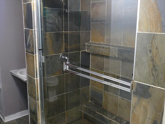 Large custom shower