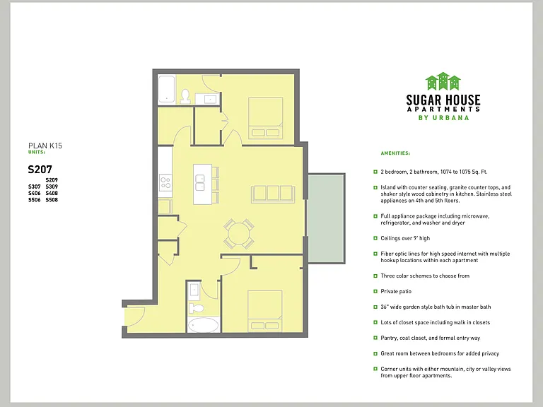 Sugar House Apartments By Urbana — Photo 60
