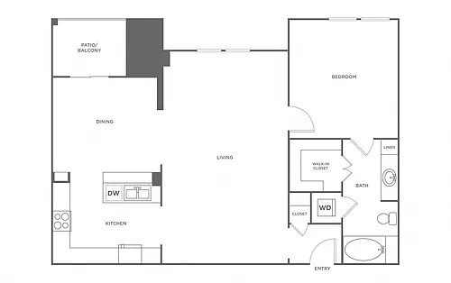 Floor plan Evans - Platinum Renovation