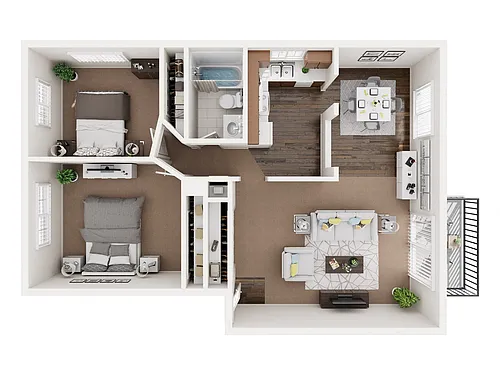 Floor plan Birch