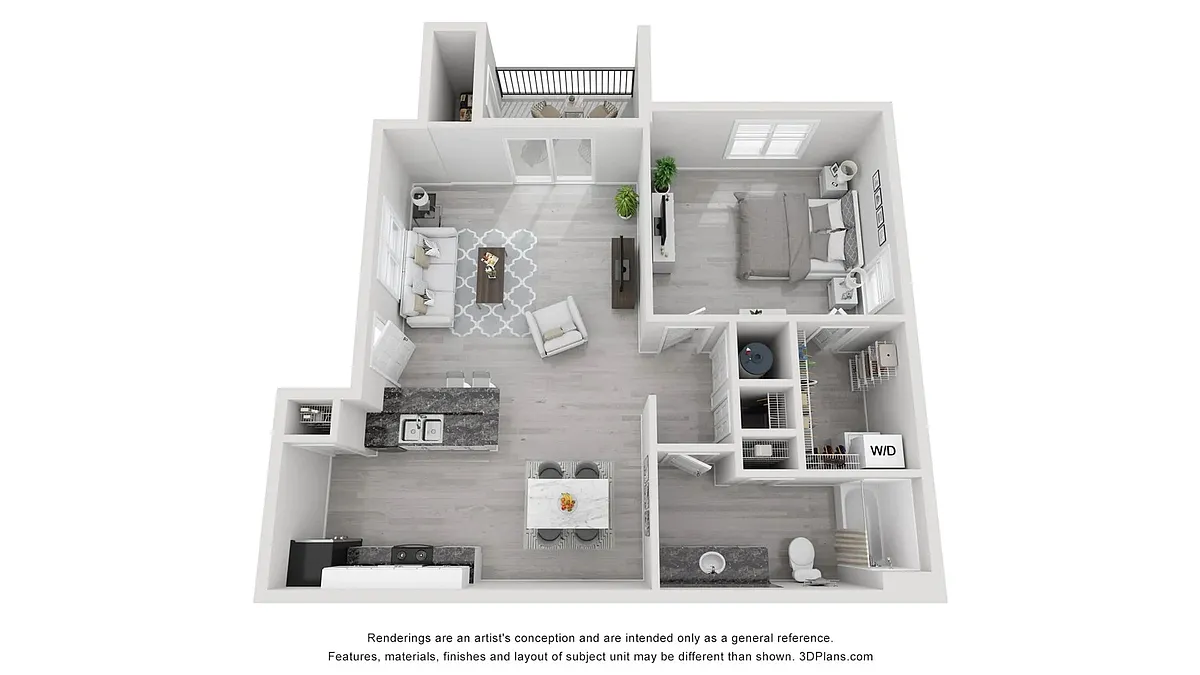 Floor plan The Harris