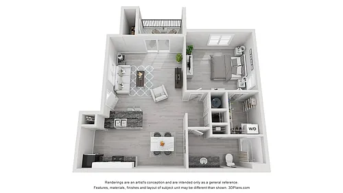 Floor plan The Harris