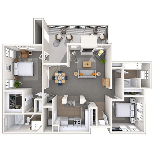 Floor plan Southfork