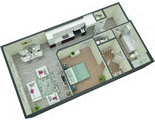 Floor plan Merrimon
