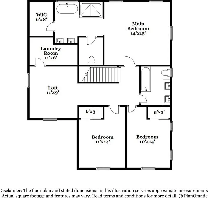 3 bed, 2.5 bath, 1698 sqft, $1,990 — Photo 3