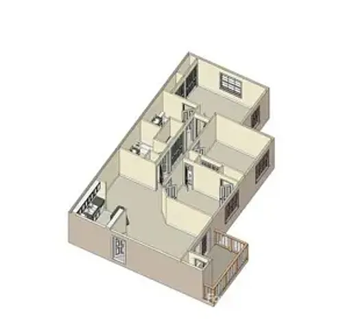 Floor plan 3 Bedroom