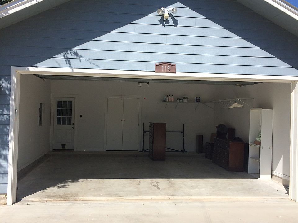 Roomy 2 car garage 