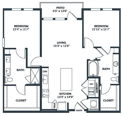 Floor plan B1