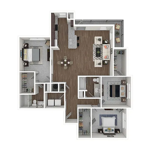 Floor plan C3