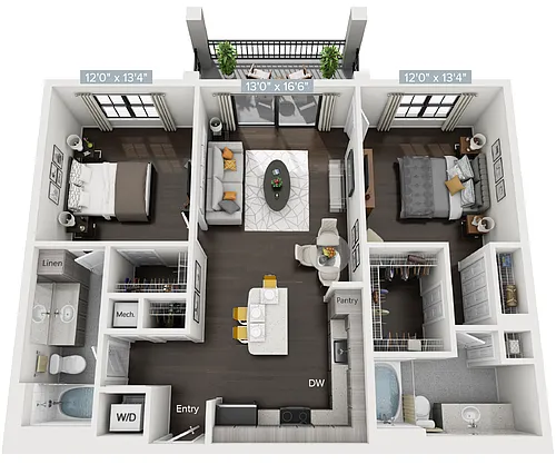 Floor plan B1_1132