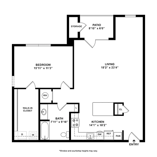 Floor plan Glow