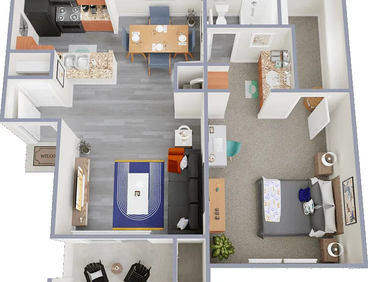 The Cypress Floorplan Diagram