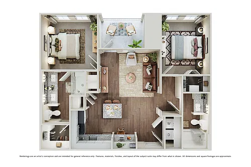 Floor plan Wrangler B1